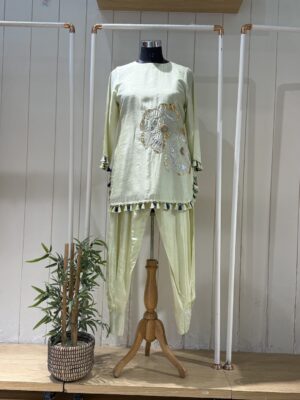 Gulistan Lime Green Kurta Set